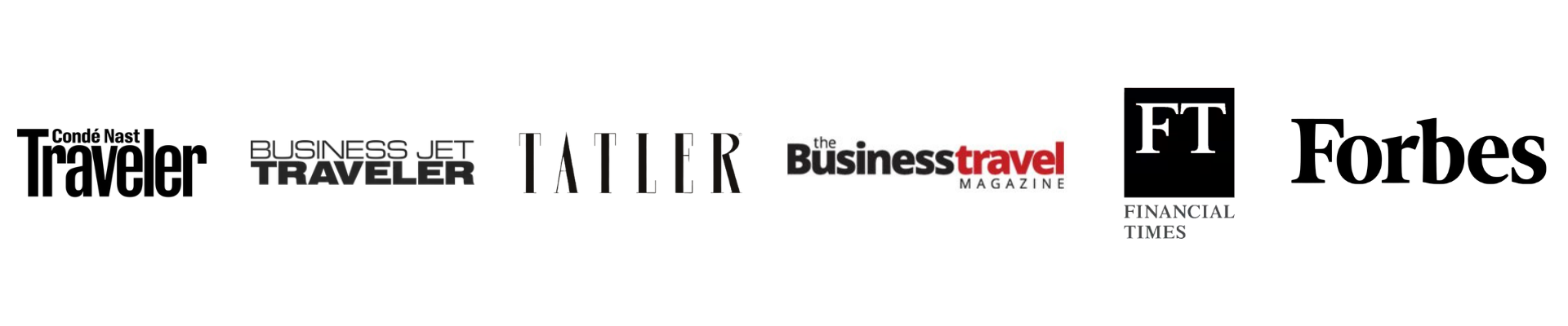 Air Partner featured in Conde Nast Traveler, Forbes, Business Jet Traveler, Forbed