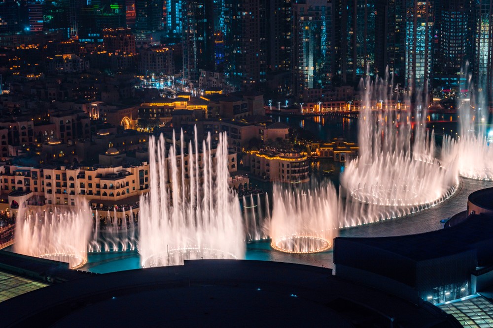 Dancing Fountains in Dubai