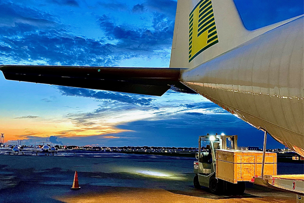 Air Partner Cargo charter - Marine parts logistics