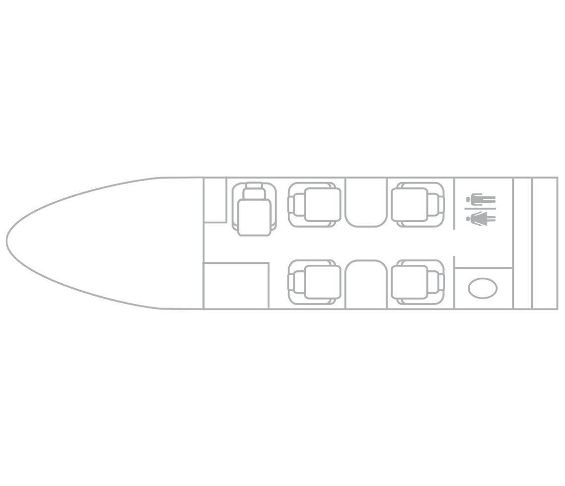 HondaJet interior aircraft specification